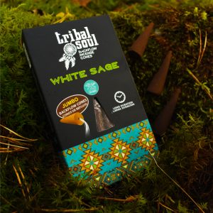 Viirukikoonused langeva suitsuga Tribal Soul Valge Salvei